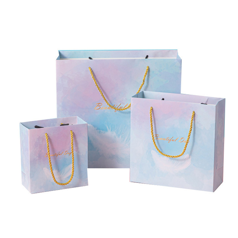 Elegant Cheap Custom Printing Gift Bag 