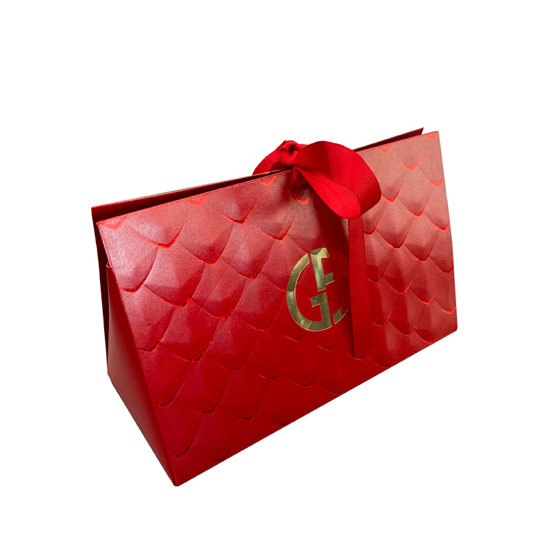 Luxury customized foldable paper gift bags