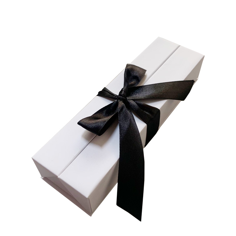 High quality customized pen gift box with Black ribbon  