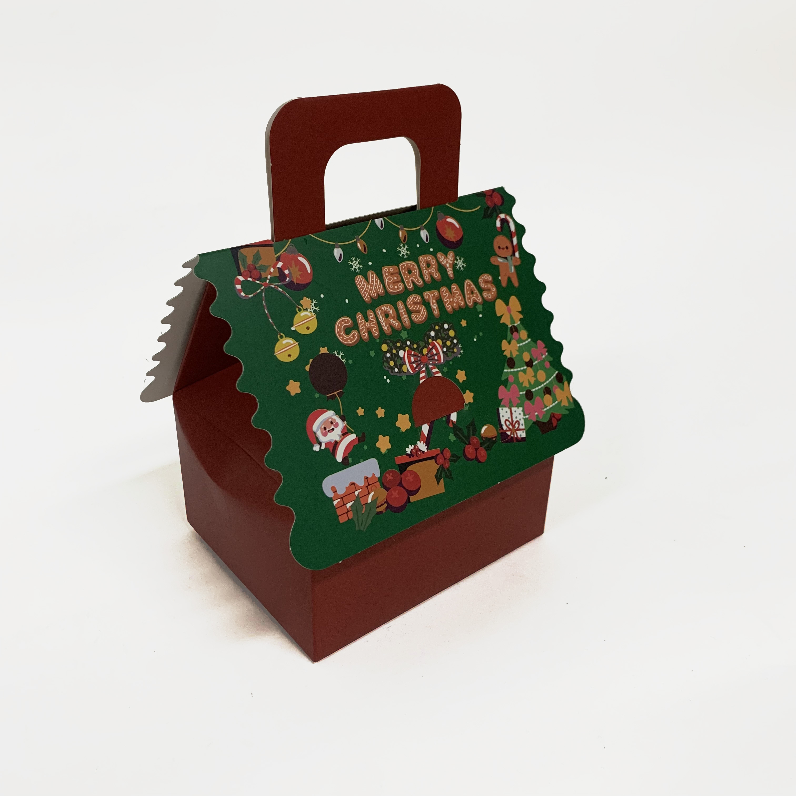 Matte customized gift packaging box for christmas